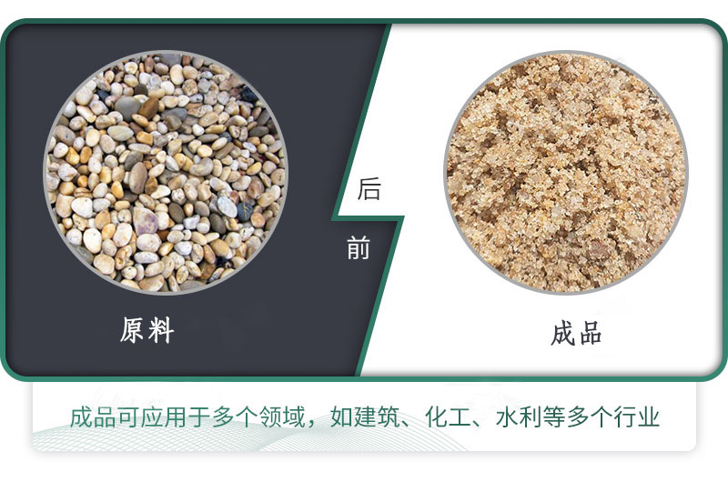 河石是一種優(yōu)質的砂石原料