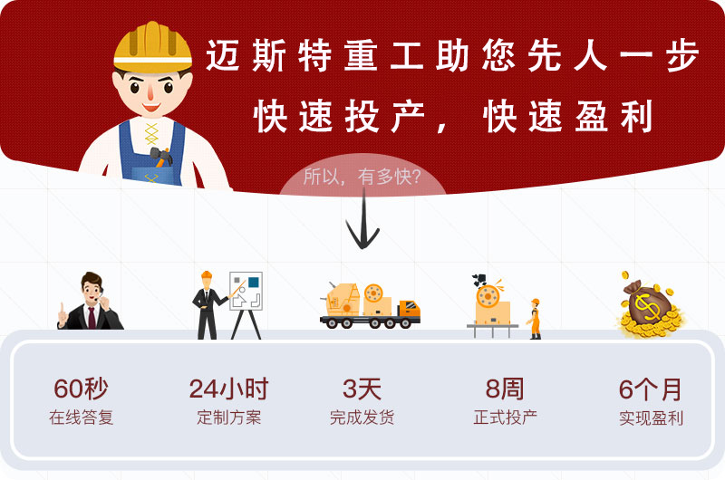 邁斯特重工，助您盈利快人一步！