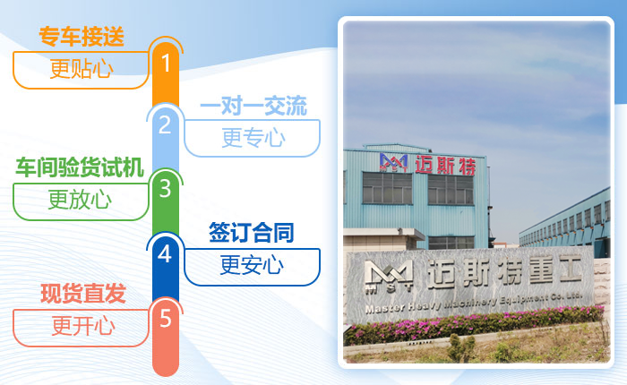 邁斯特重工可為用戶提供一站式服務(wù)，辦廠更省心！
